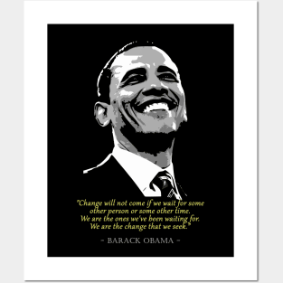 Barack Obama Quote Posters and Art